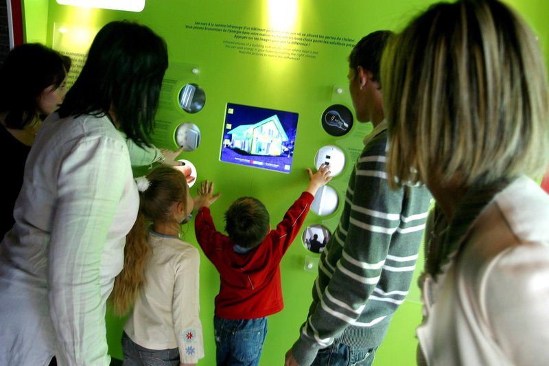 Espace dinformation EDF de la centrale nucléaire du Tricastin