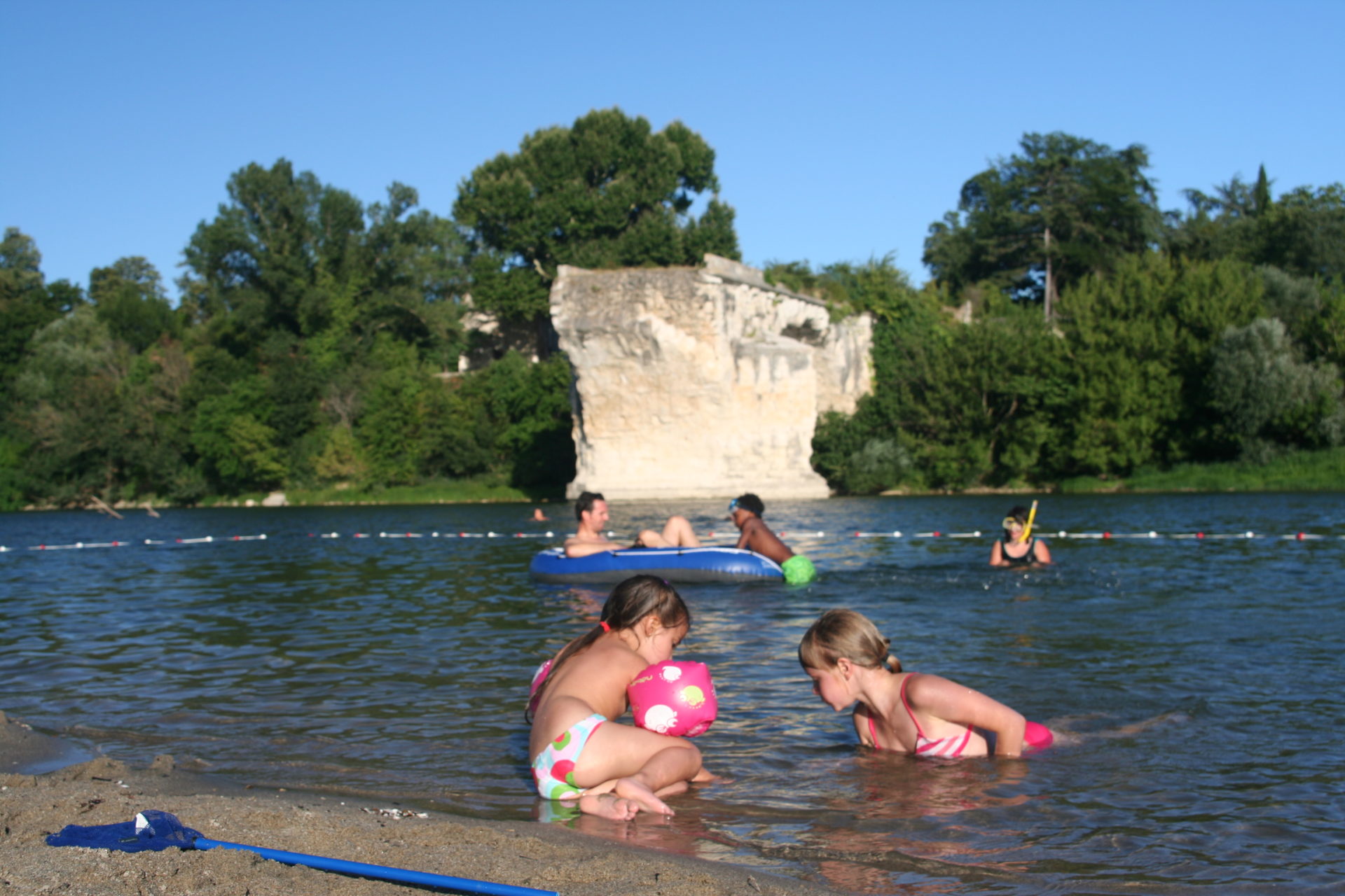 famille ardeche pavillon bleu