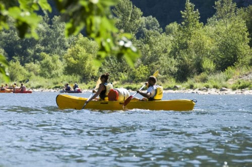 canoe gorges ardèche