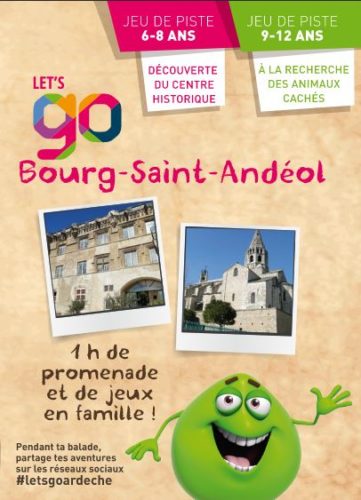 Jeu de piste Bourg-Saint-Andeol