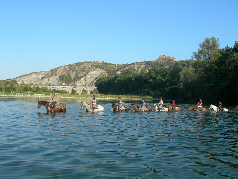 balade cheval gorges ardeche