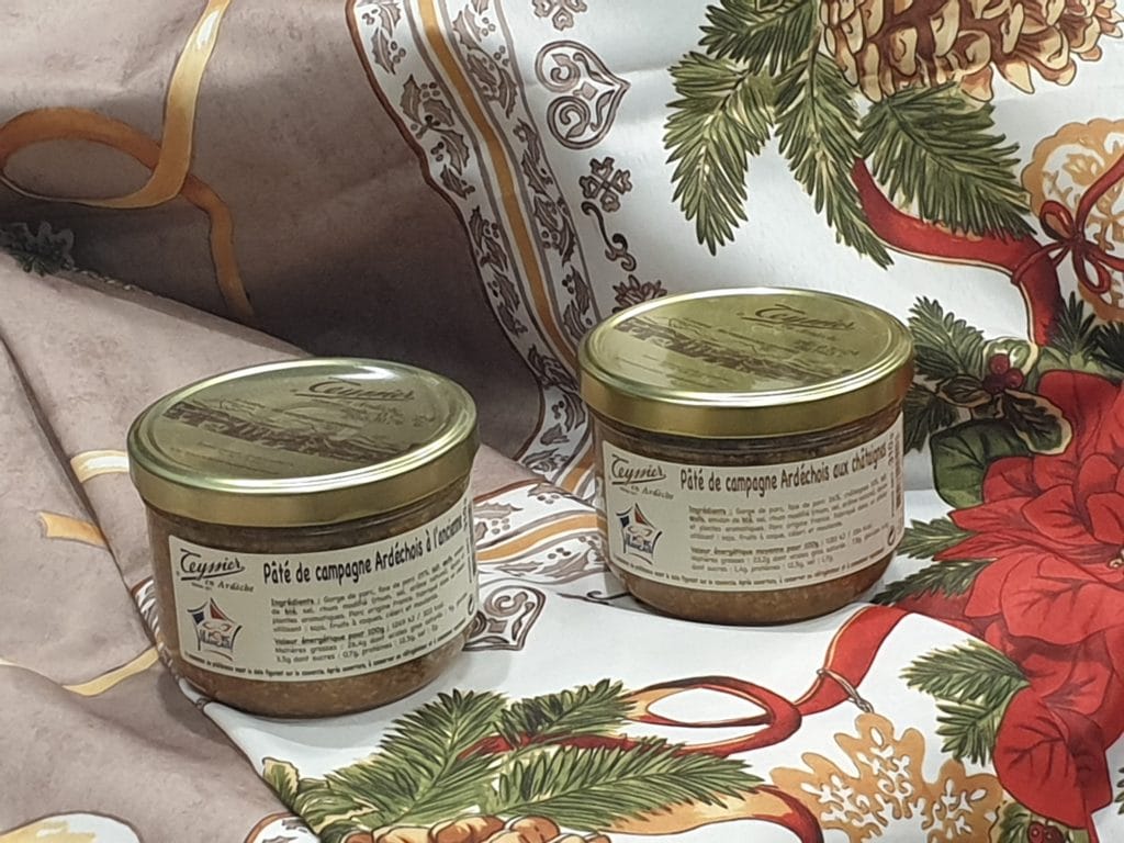 Le paté de campagne ardéchois aux châtaignes et à l'ancienne - COMPTOIR BUFFEL