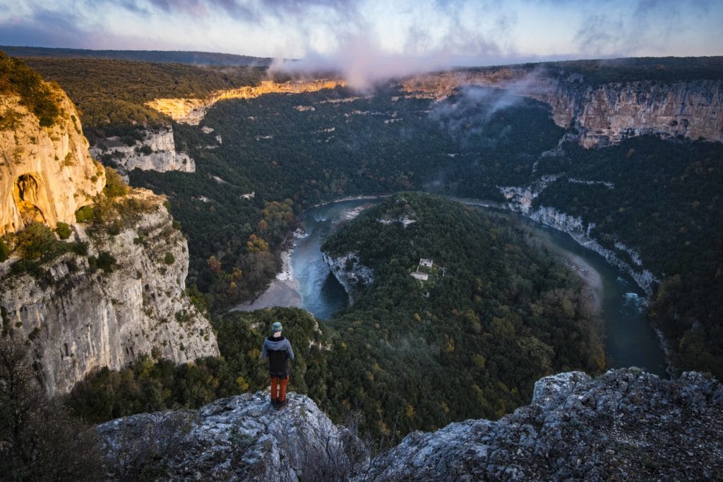 Cirque de la Madeleine - Aiguèze, le 18 novembre 2018.