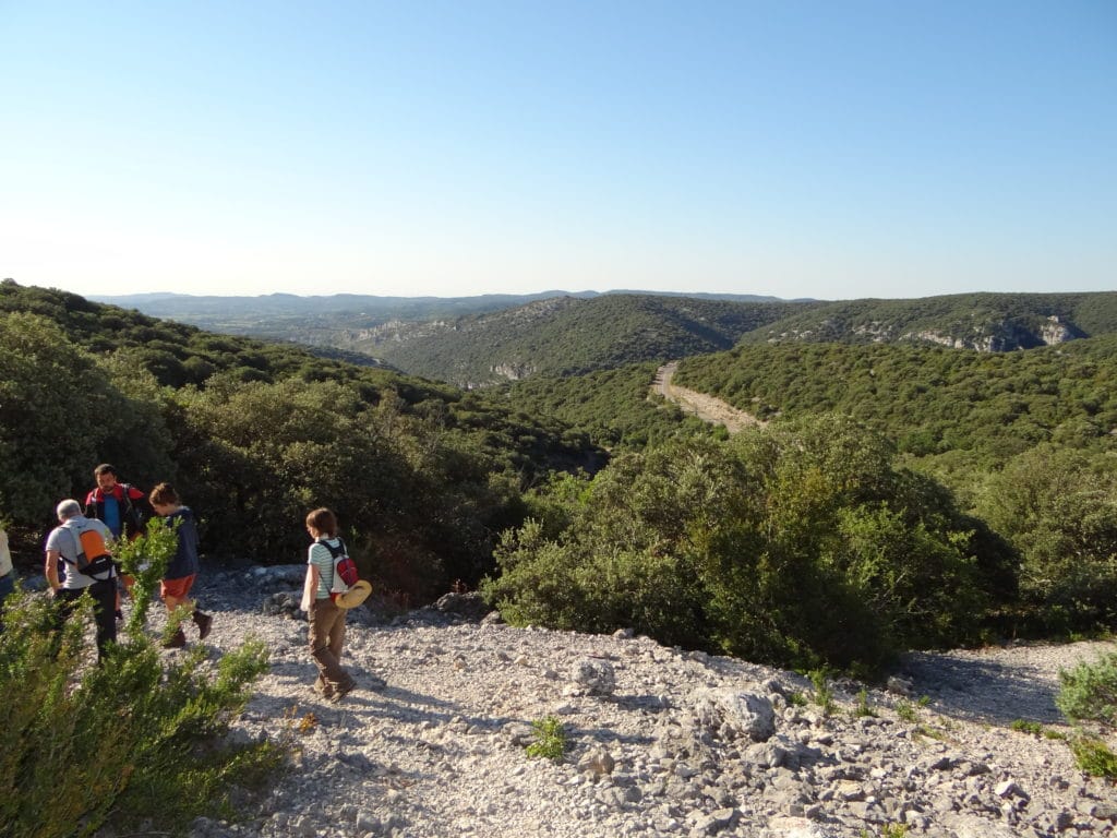 chemin de la grosse pierre st marcel d'ardèche