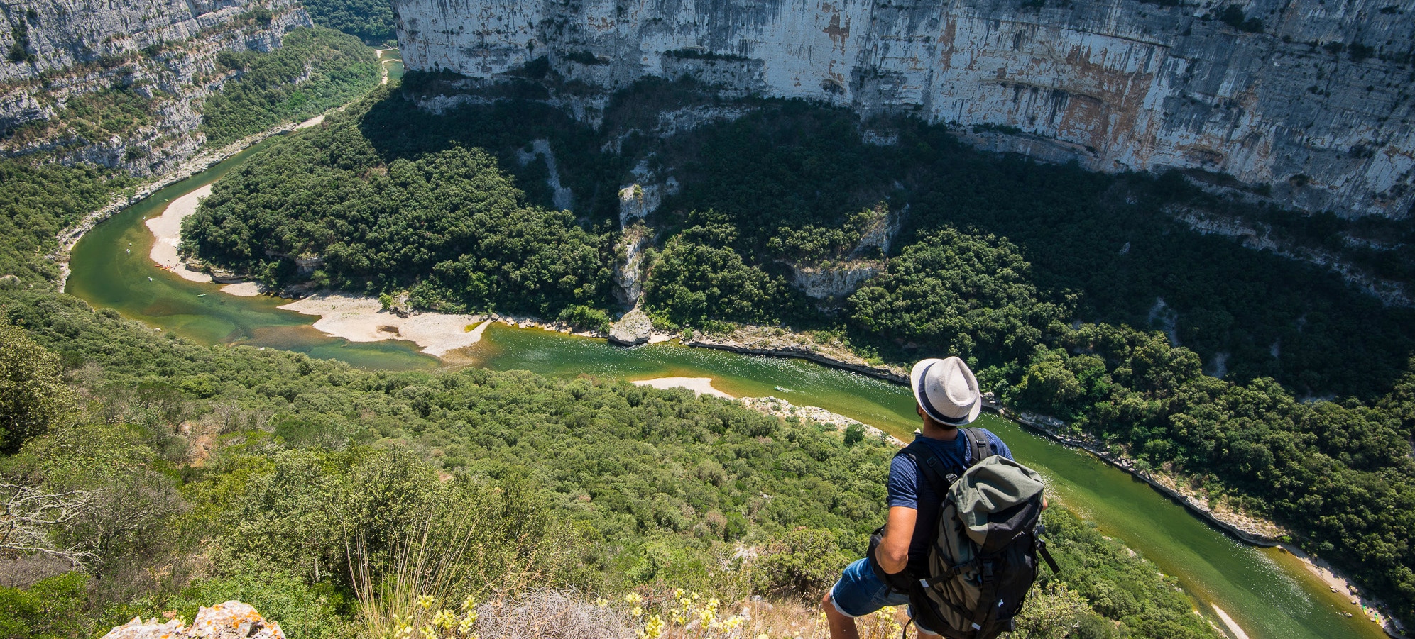 séjour rando historique gorges ardèche header © Matthieu Dupont