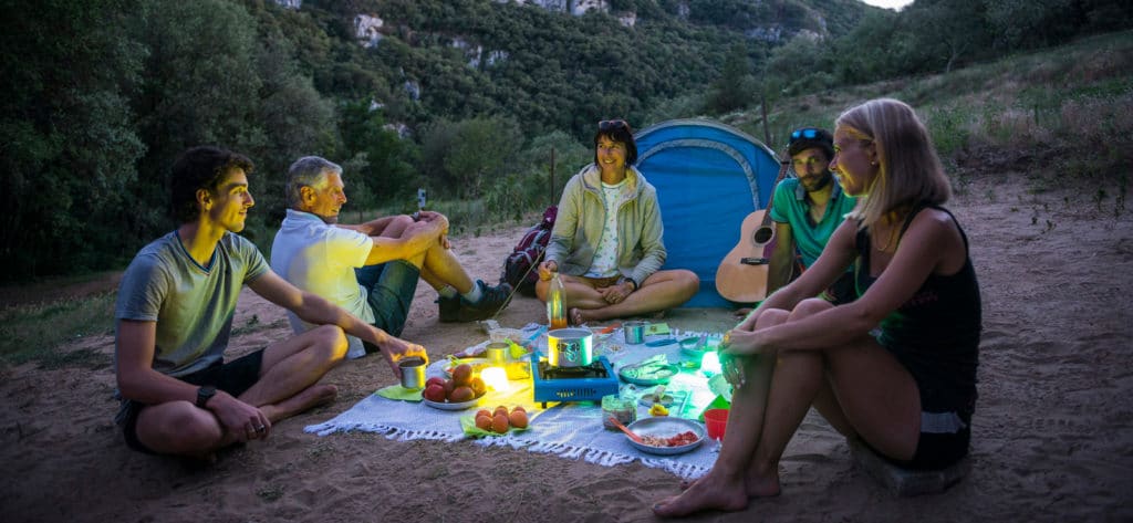 header bivouac de Gournier Gorges de l'Ardèche © Matthieu Dupont