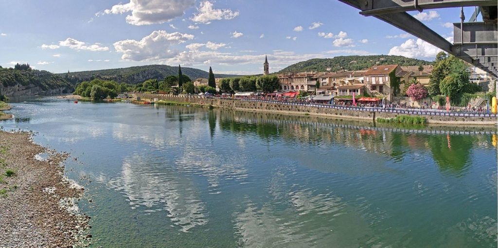 Saint martin dardeche vue de la webcam